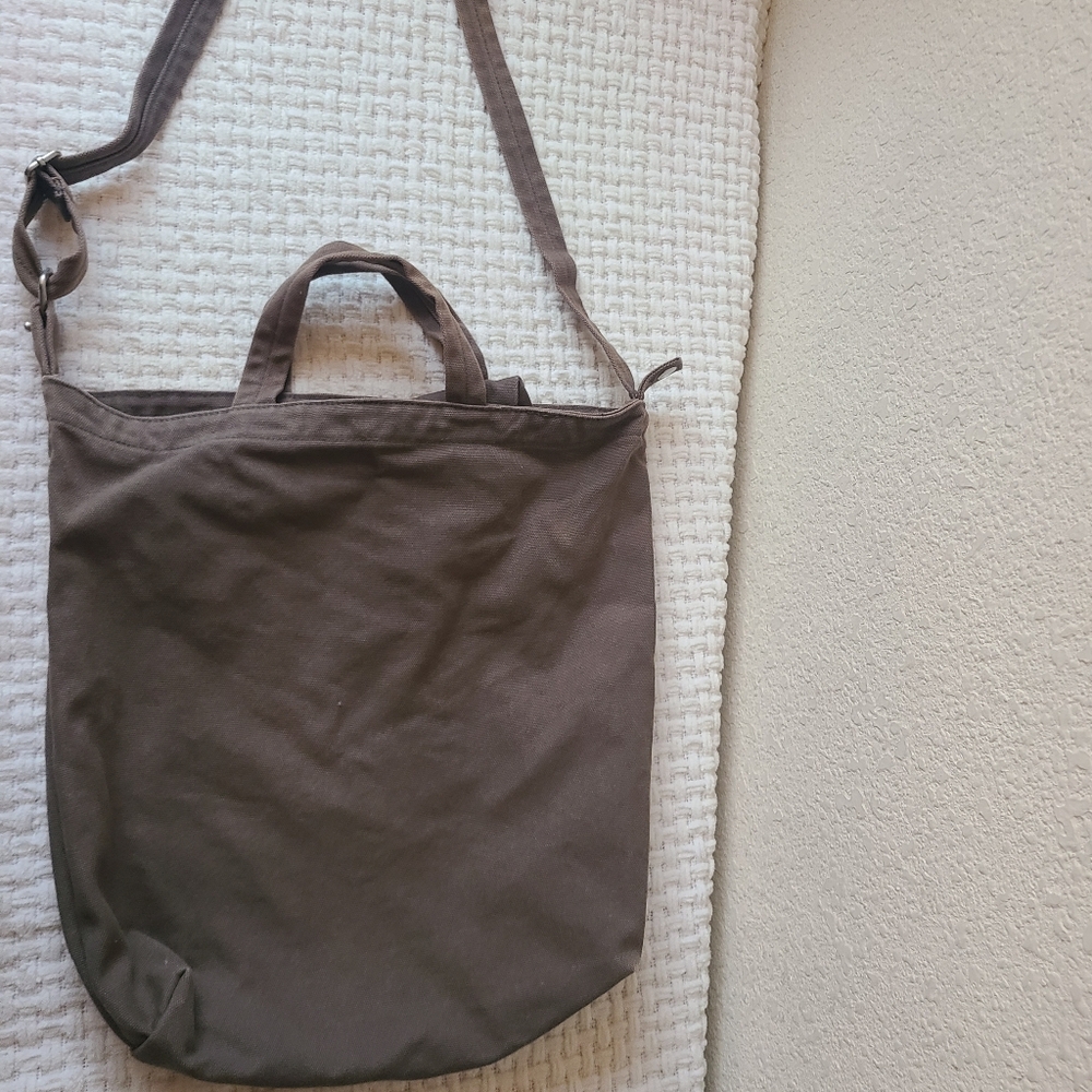 Baggu Army Green 100% Cotton Bag - Picture 4 of 10